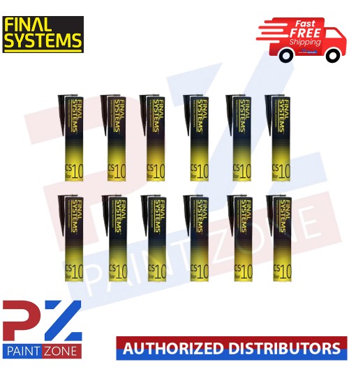 12x CS10B Final Systems Perfections Refinished PU Adhesive Sealant 300ml